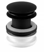 Cersanit KOREK KLIK-KLAK 11/4x60MM UNIVERSALUS ŽEMAS Juodas MATINIS