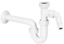 Geberit POLSYFON praustuvo sifonas vamzdinis be išleidimo 1 1/4x32MM su pajungimu