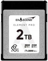 Atminties kortelė PNY ExAscend Element Pro CFexpress B 4.0 2TB (EXPC4SB002TB) kortelė