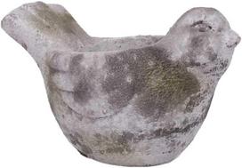 Home4You Gėlių vazonas STONE 22×13,5xH14cm, paukštis