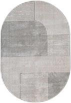 Home4You Kilimas ZOE-3 Pilkas, Ovalus, 200x285 cm
