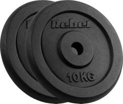 Diskinis svoris Rebel Active, 2 x 10 kg