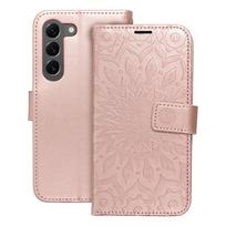 MEZZO apsauginis dėklas, skirtas SAMSUNG S23 Plus mandala rose aukso spalvos