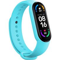 Išmaniojo laikrodžio dirželis, skirtas Xiaomi Mi Band 5/6/7, šviesiai mėlynas