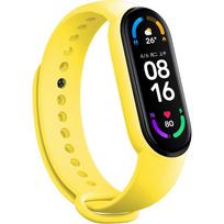 Išmaniojo laikrodžio dirželis skirtas Xiaomi Mi Band 5/6/7 geltonas