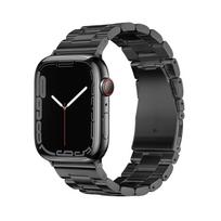 Išmaniojo laikrodžio dirželis FORCELL F-DESIGN FA10, skirtas APPLE Watch 42 / 44 / 45 / 49 mm, juodas