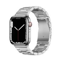 Išmaniojo laikrodžio dirželis FORCELL F-DESIGN FA10, skirtas APPLE Watch 42 / 44 / 45 / 49 mm, sidabrinis