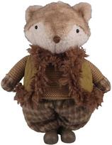 Dekoracija FAB ROBIN H37,5cm, lapė, žalia