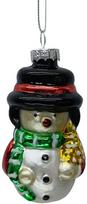 Home4You Kalėdinis papuošalas JOY SNOWMAN 8,5 cm, stiklas