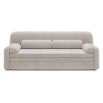 Smėlio spalvos iš kordinio velveto sulankstoma/su sandėliavimo vieta sofa 236 cm Elioss – ELTAP