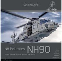 Duke Hawkins NH90 sraigtasparnio foto knyga, 148 p., 400 nuotr.