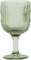 Home4You Vyno taurė „GIO BELLA“, aukštis 16 cm, žalia