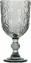 Home4You Vyno taurė „GIO SOLE“, aukštis 16,8 cm, pilka