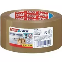 Tesa Ultra Strong Packaging Tape 66m x 50mm Brown PVC