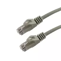 Grafenthal Patch Cable CAT6 U/UTP CU PVC 0,25m Grey