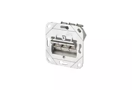 METZ CONNECT E-DAT Modul 3 Port UP0 Cat.6A RJ45 Shielded Field-Terminable Connector