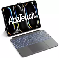 Inateck Keyboard Ace Touch iPad 13 Compatible QWERTZ Grey