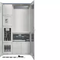 Hager FP93W13N univers N transformatorinė apskaitos spinta, 200/250 A, IP44, II apsaugos klasė