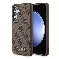 Guess GUOHCSA35G4GFBR A35 Hardcase 4G Metal Gold Logo Samsung Galaxy A35 - Brown