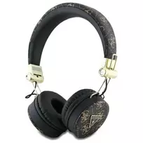 Guess 4G Triangle Round Shape belaidės ausinės, Bluetooth, ENC, juodos