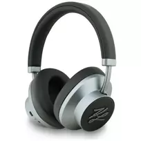 KARL LAGERFELD Grained Initials Bluetooth ANC Over-Ear ausinės juodos
