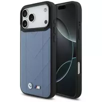 BMW M Quilted Logo MagSafe Dėklas, skirtas iPhone 17 Pro Max, Mėlynas