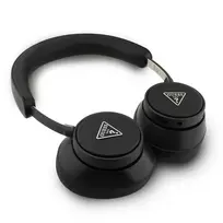 Guess Bluetooth Over-Ear Headphones ENC Saffiano Triangle Logo Black