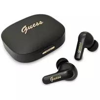 „Guess Script Metal“ TWS ausinės juodos