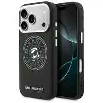 KARL LAGERFELD Point & Karl Sketch MagSafe Dėklas, skirtas iPhone 17 Pro Max - Juodas