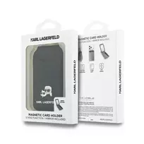 Karl Lagerfeld Stand Mirror MagSafe Wallet Black