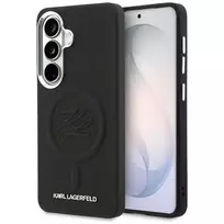 Karl Lagerfeld Embossed Ring Initials MagSafe Dėklas Samsung Galaxy S26+ Juodas