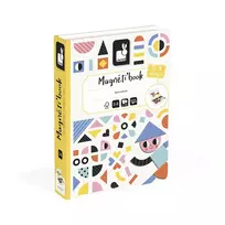 Janod magnetinė dėlionė Figūros Magnetibook 3+ (2026 m. versija)