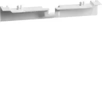 HAGER Įrenginio nešiklio prijuostė SL20055A9016 20x55mm eismo balta (SL20055A9016)