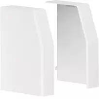Hager Galinis dangtelis RK 110 kabelių kanalui, 110x60mm, gryna balta (RAL 9010), pora