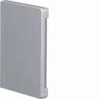 HAGER Galinis dangtelis be halogenų BR 65x100mm, dangčio plotis 80mm, lakuotas aliuminis (BR651006LAN)