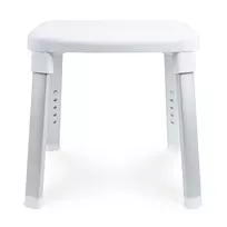 Weinberger Gratia Dušo ir vonios kėdė – aliumininis rėmas, HDPE sėdynė, reguliuojamas aukštis 42–52 cm, 120 kg talpa