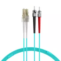 EFB Elektronik O0313.40 Šviesolaidinis jungiamasis laidas, OM3, 40 m, LC-ST, Aqua