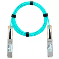 BlueOPTICS 100G QSFP28 Active Optical Cable 10m Compatible with Ruckus 100G-QSFP-QSFP-AOC-1001
