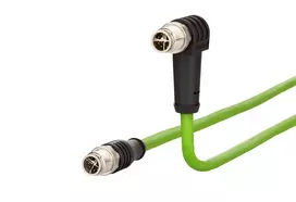 METZ CONNECT M12 2 m 8 kontaktų X koduotas kabelis 142M2X19020