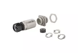 METZ CONNECT MCO IP69k apsauginis korpuso rinkinys lauko ir pramonės reikmėms, sieninis/korpusinis pravedimas, 14040100-E