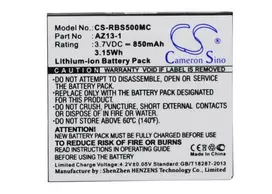 Cameron Sino AZ13-1 ličio jonų baterija 1010mAh 3.7V, skirta Xiaomi Yi veiksmo kamerai