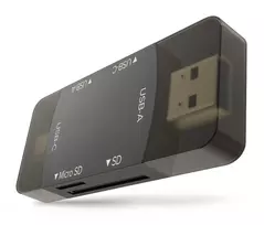 Newell OTG 4-in-1 USB 3.0 Hub Black