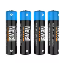 Newell NiMH įkraunamos baterijos AA 2500 mAh 4 vnt. lizdinėje pakuotėje