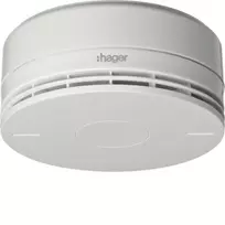 Hager RFM100D belaidis dūmų detektorius su įmontuota sirena