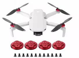 SUNNYLIFE 4x Motor Protectors for DJI Mavic Mini - Black ABS Plastic Snap-on Dustproof Scratch-resistant