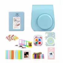 LOVEINSTANT 8-in-1 Camera Accessory Kit for Fujifilm Instax Mini 11 - Blue