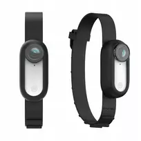 SUNNYLIFE Riešo juostos laikiklis, skirtas Insta360 Go 2 - Juoda