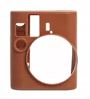 LOVEINSTANT Silikoninis apsauginis dėklas, skirtas Fujifilm Instax Mini 41 - Ruda spalva