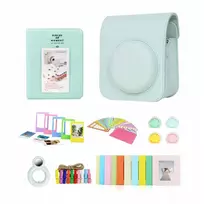 LOVEINSTANT 8-in-1 Aksesuarų Rinkinys Fujifilm Instax Mini 12, Mėtų Žalia