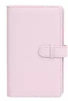 LOVEINSTANT Fotoalbumas 108 nuotraukoms, skirtas Fujifilm Instax Mini 12, 11, 40, 9, 8, 7, Evo, Liplay, Link - Rožinis